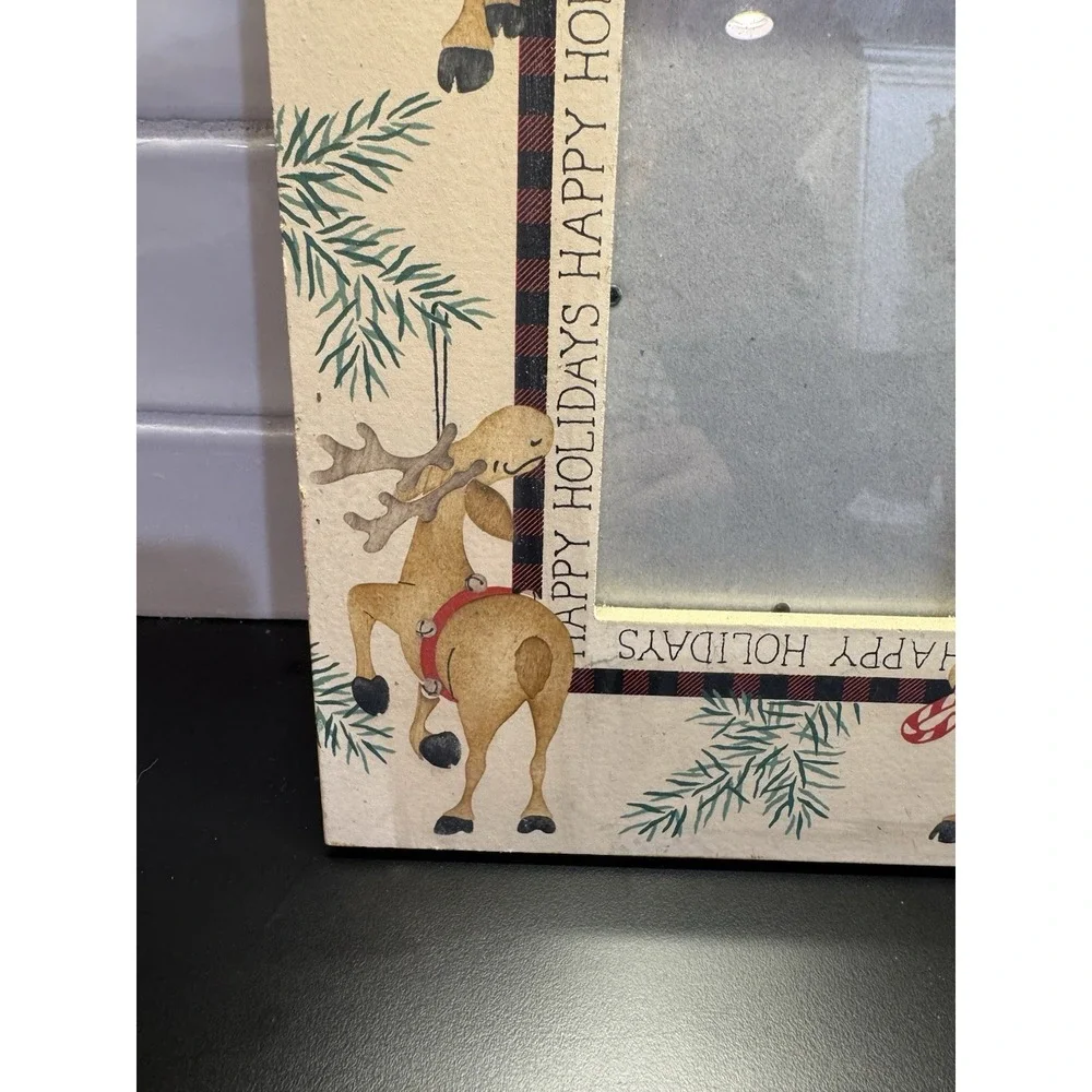 Danielsen‎ Designs Aspen decorative Christmas picture frame 8.5x10.5 For 3.5x5.5